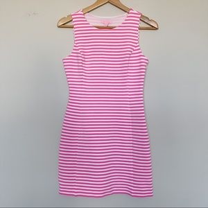 Lily Pulitzer Cutout Pink and White Stripe Dress